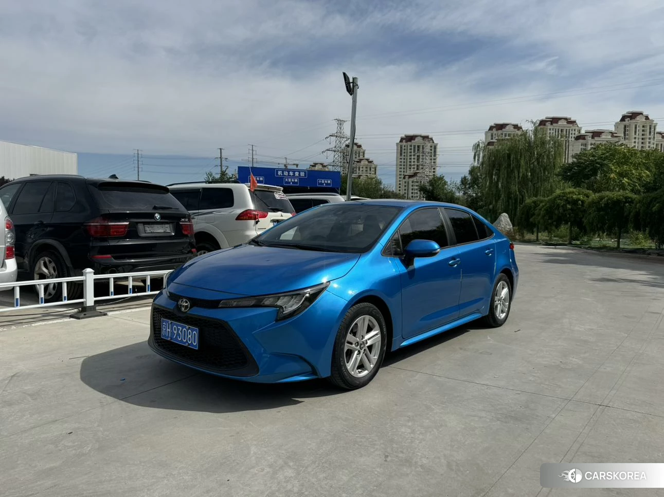 Toyota Levin 2021 Синий из Китая, фото 3