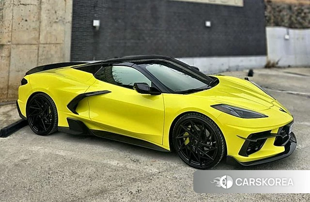 Chevrolet Corvette 2023 Желтый из Кореи, фото 3