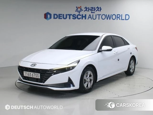 Hyundai Avante (CN7) 2022 Белый из Кореи, фото 5