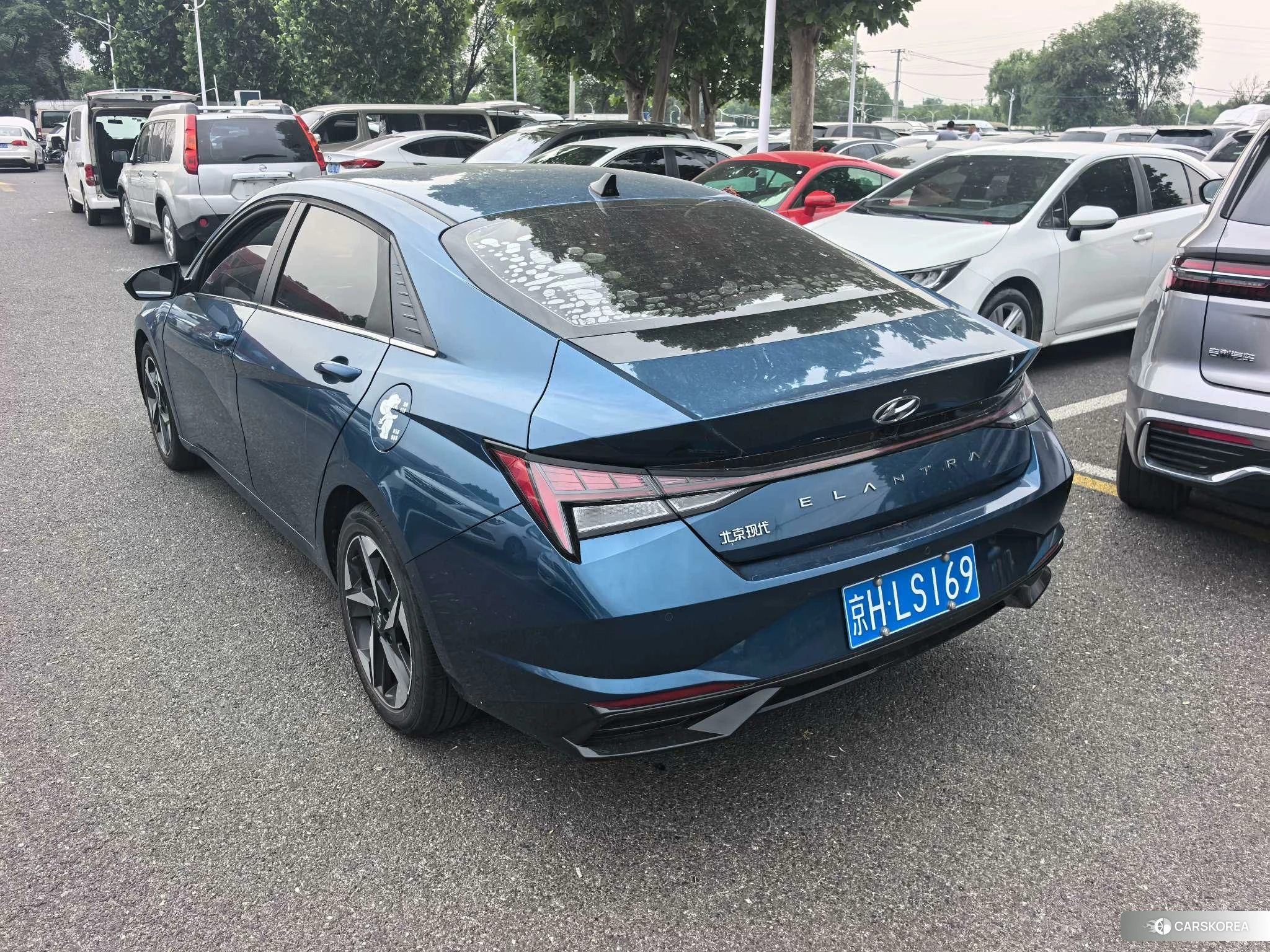 Hyundai Elantra 2020 Синий из Китая, фото 3