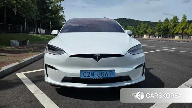 Tesla Model X 2023 Белый из Кореи, фото 5