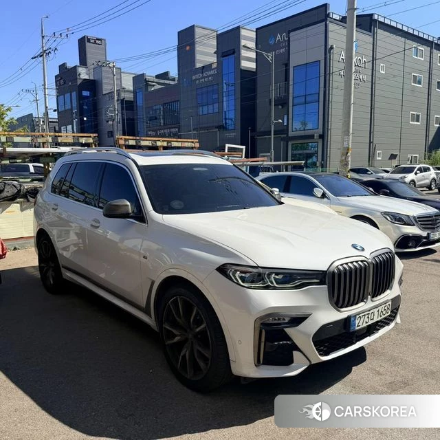 BMW X7 (G07) 2021 Белый из Кореи, фото 3