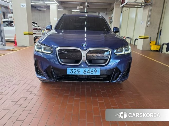 BMW iX3 2023 Синий из Кореи, фото 3