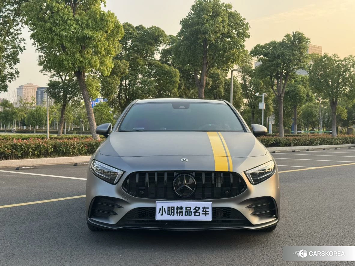 Mercedes-Benz AMG A-Class 2021 Серебристо-серый из Китая, фото 4