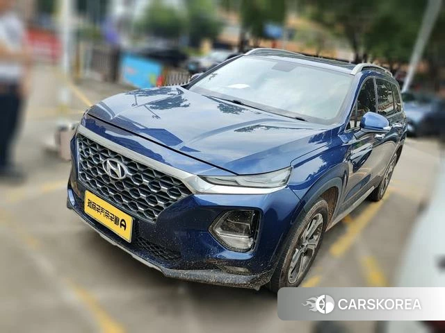 Hyundai Santa Fe 2020 Синий из Китая, фото 3