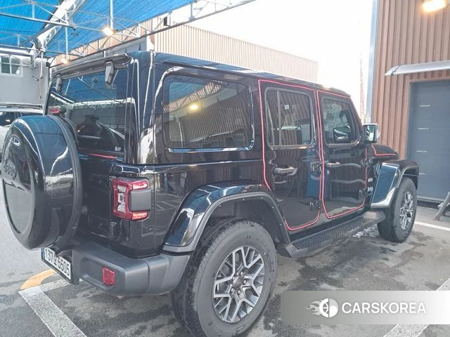 Jeep Wrangler (JL) 2022 Черный из Кореи, фото 3
