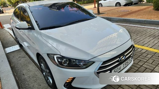 Hyundai Avante AD id 4969656 из Кореи 13