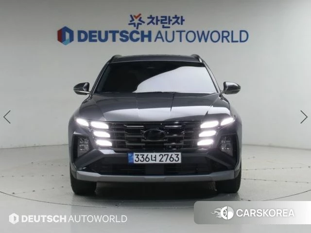 Hyundai The New Tucson (NX4) 2025 Серебристо-серый из Кореи, фото 3