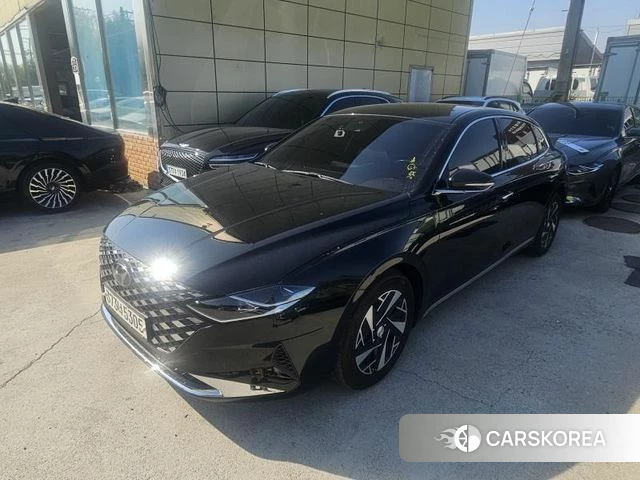 Hyundai The New Grandeur IG Hybrid 2021 Черный из Кореи, фото 6