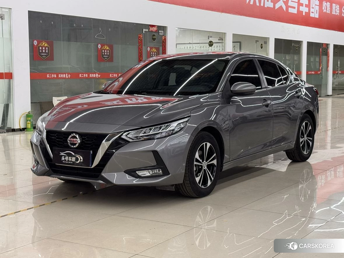 Nissan Sylphy 2021 Темно-серый из Китая, фото 3