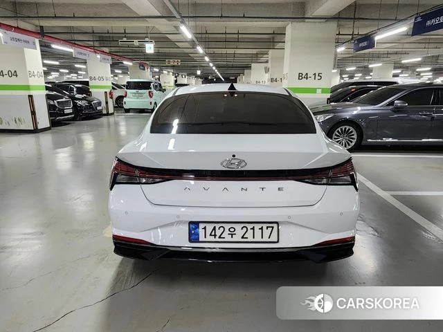 Hyundai Avante (CN7) 2020 Белый из Кореи, фото 6