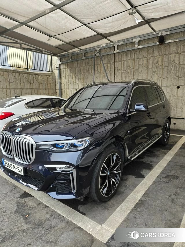 BMW X7 (G07) 2021 Черный из Кореи, фото 3