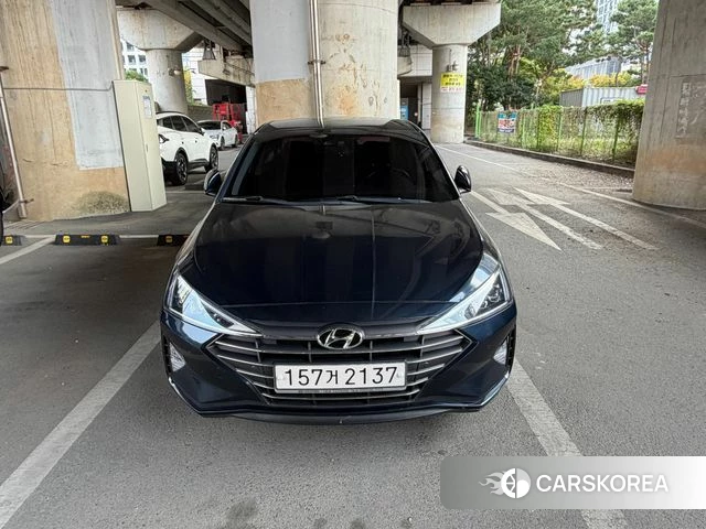 Hyundai The New Avante AD 2019 Синий из Кореи, фото 3
