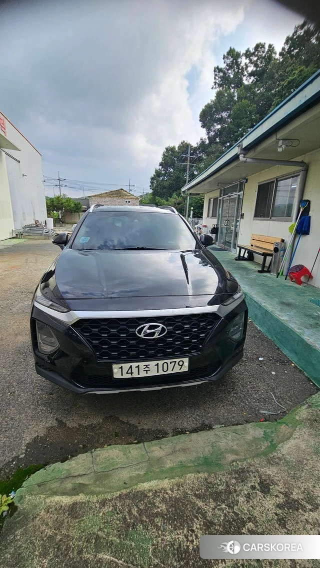 Hyundai Santa Fe TM 2018 Черный из Кореи, фото 3