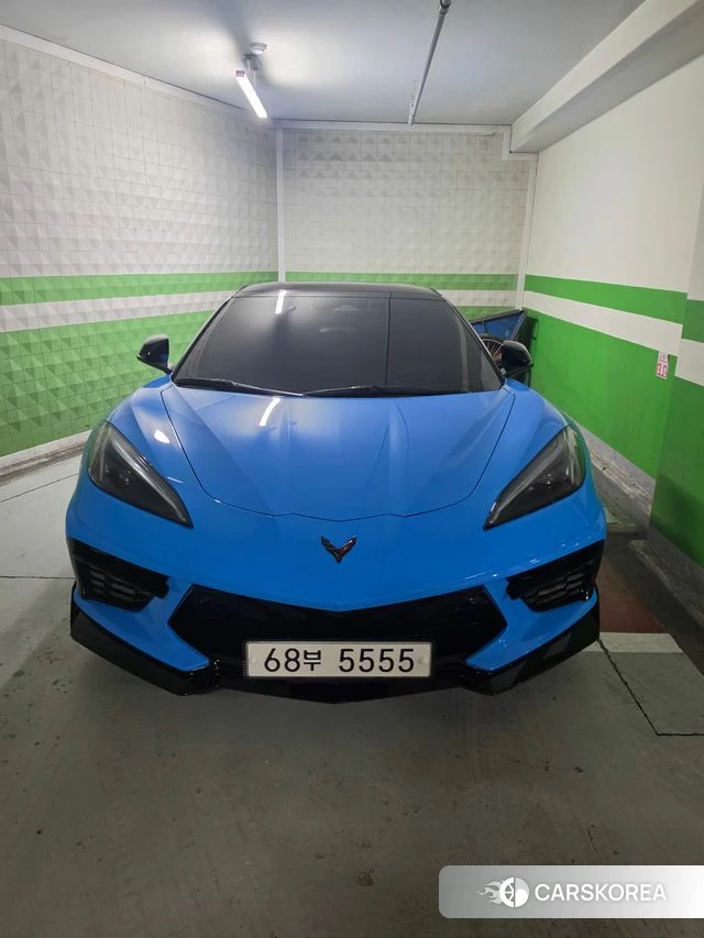 Chevrolet Corvette 2024 Синий из Кореи, фото 3