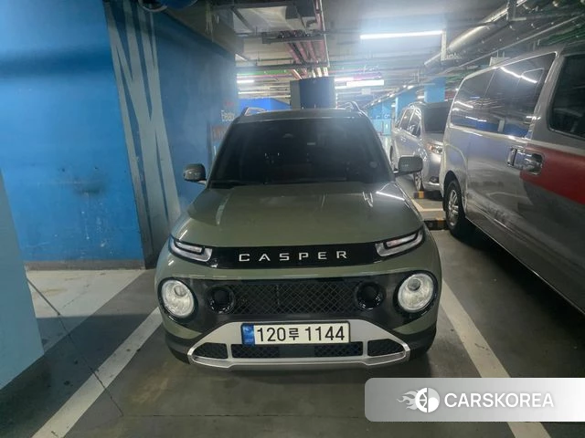 Hyundai Casper 2022 Зеленый из Кореи, фото 3