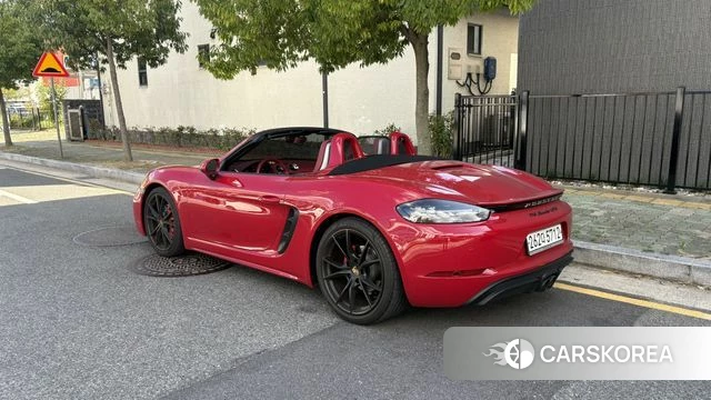 Porsche 718 Boxster 2019 Красный из Кореи, фото 3