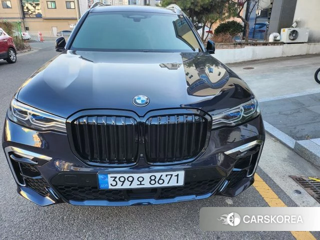BMW X7 (G07) 2021 Синий из Кореи, фото 3