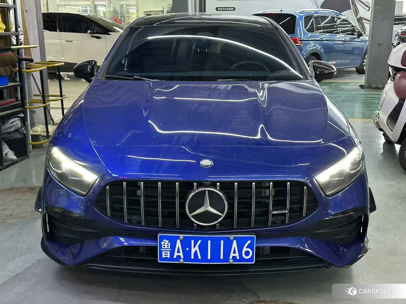 Mercedes-Benz AMG A-Class 2023 Синий из Китая, фото 3