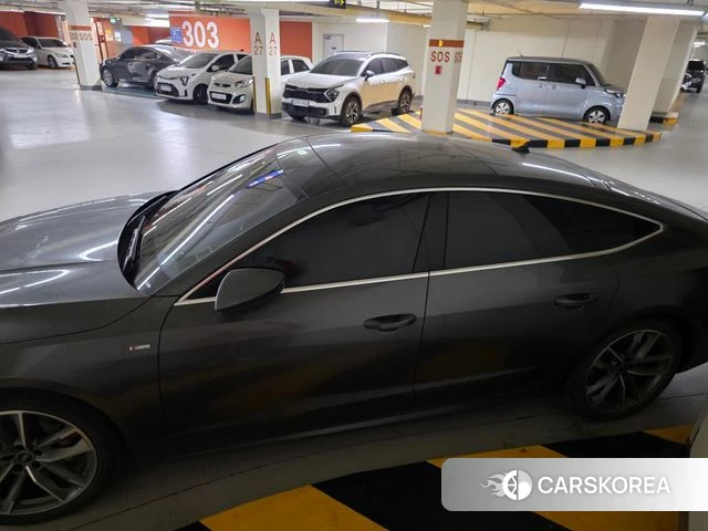 Audi A7 (4K) 2021 Серый из Кореи, фото 3