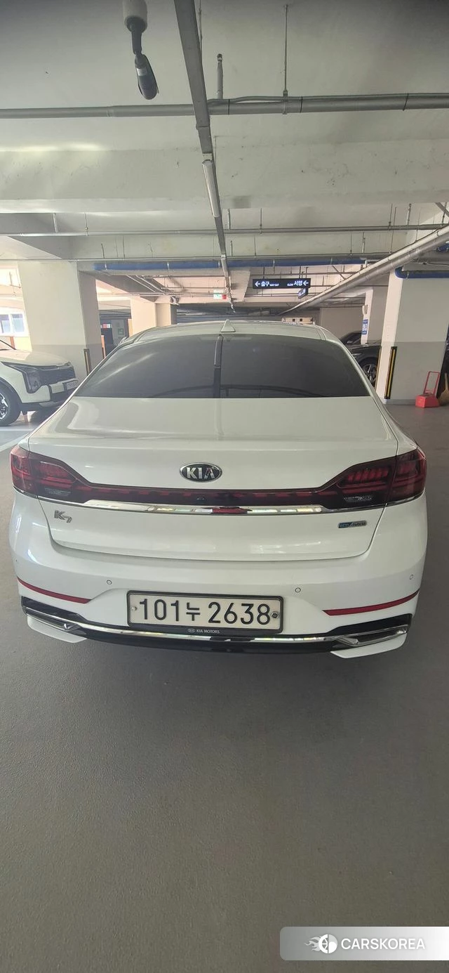Kia K7 Premier Hybrid 2020 Белый из Кореи, фото 3