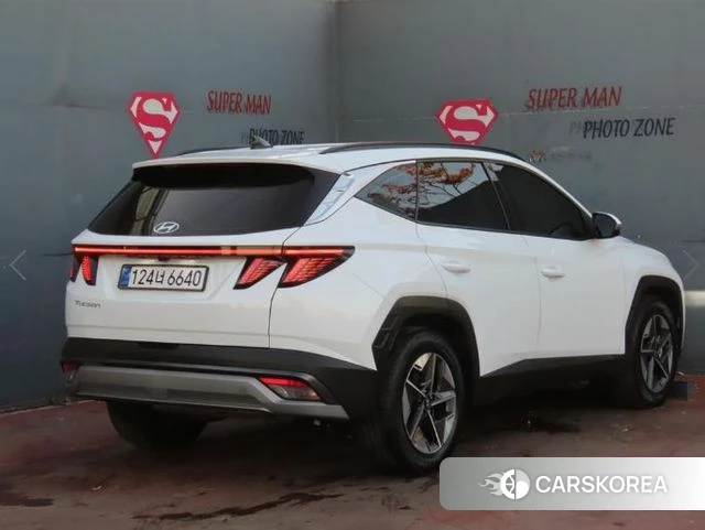 Hyundai The New Tucson Hybrid (NX4) 2024 Белый из Кореи, фото 3
