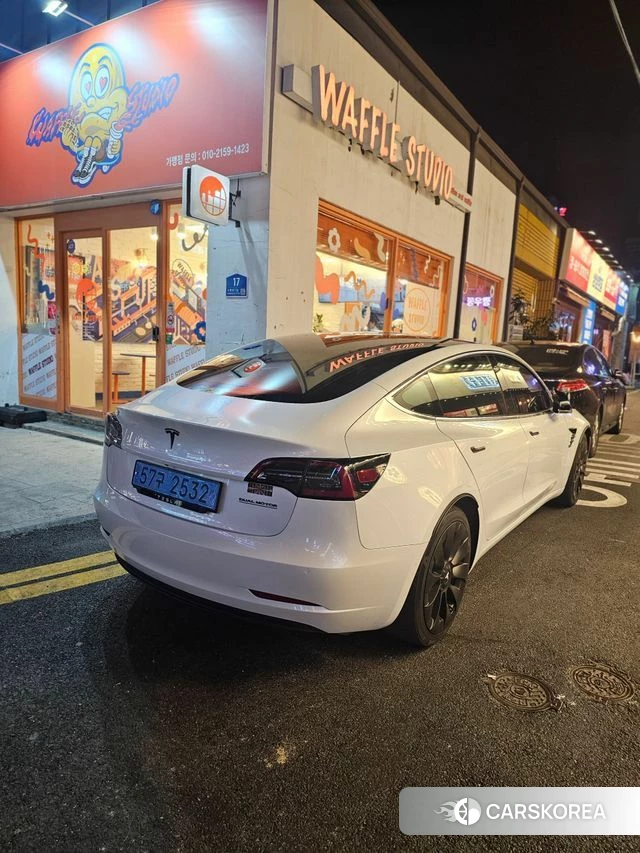 Tesla Model 3 2020 Белый из Кореи, фото 3