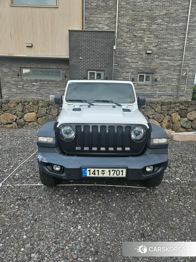 Jeep Wrangler (JL) 2020 Белый из Кореи, фото 3