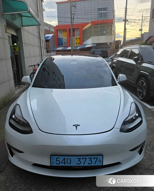 Tesla Model 3 2020 Белый из Кореи, фото 5