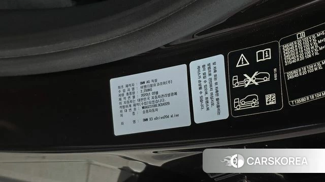 BMW X3 (G01) id 5028660 из Кореи 24