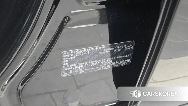Hyundai Sonata Hybrid (DN8) id 4986003 из Кореи 24