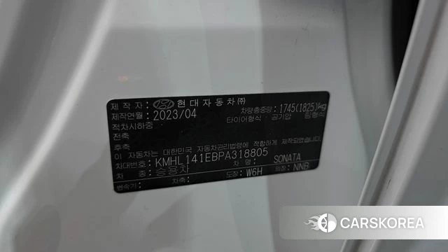 Hyundai Sonata (DN8) id 4935469 из Кореи 24