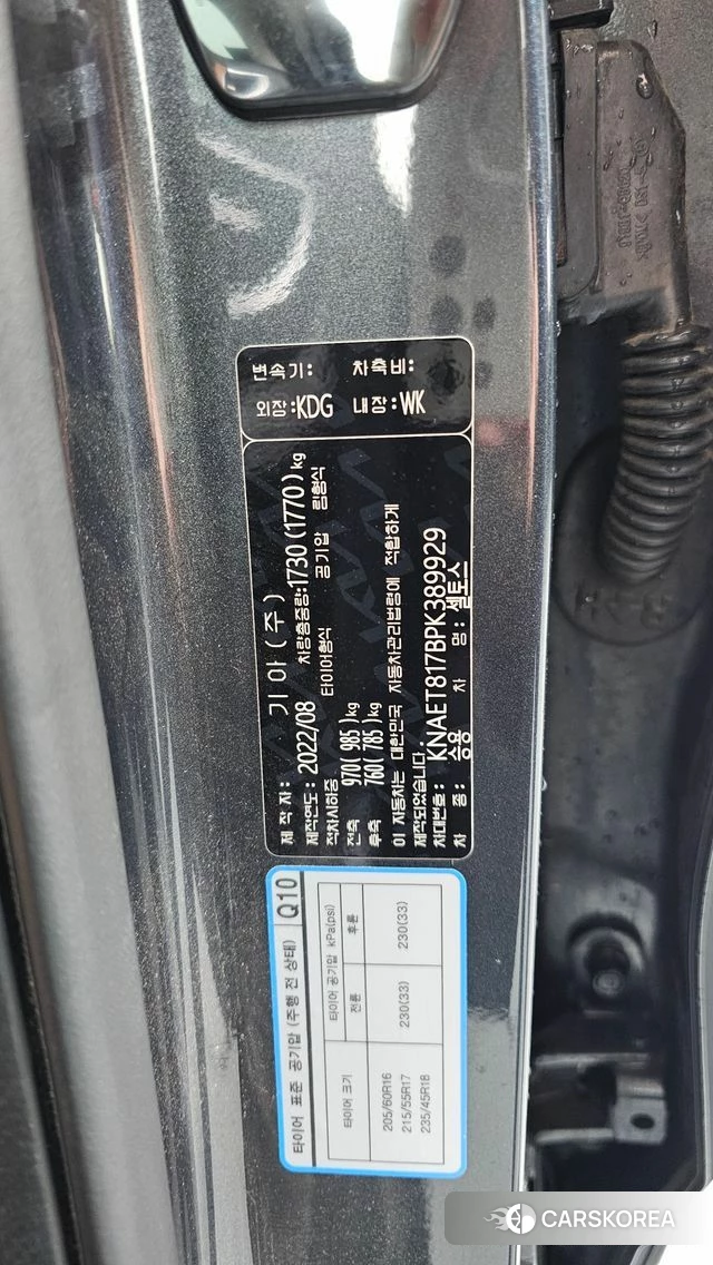 Kia The New Seltos id 5034054 из Кореи 24