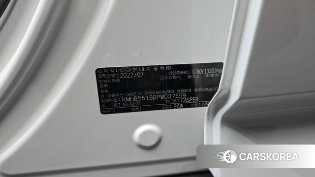 Hyundai Casper id 4555815 из Кореи 24