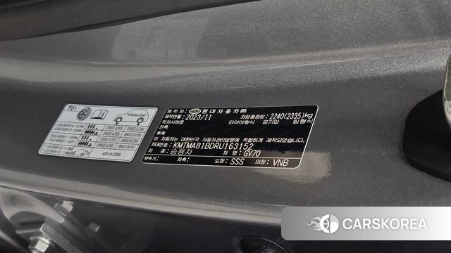 Genesis GV70 id 5021520 из Кореи 24