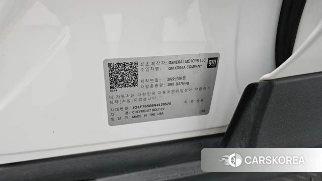Chevrolet (GM Daewoo) New Bolt EV id 4942334 из Кореи 25