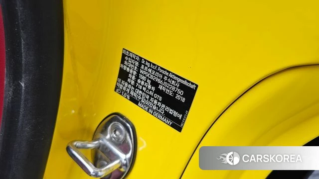 Porsche 718 Boxster id 5024002 из Кореи 25