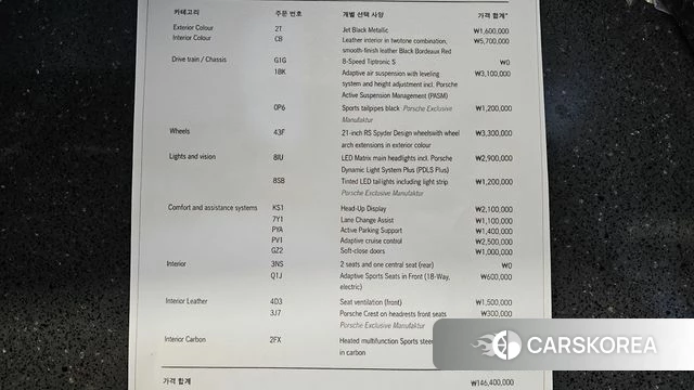 Porsche Cayenne (PO536) id 4702379 из Кореи 26