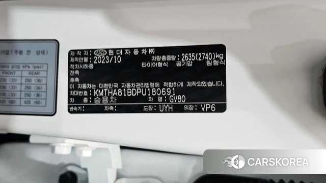 Genesis GV80 id 4990894 из Кореи 26