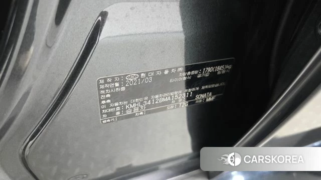 Hyundai Sonata (DN8) id 5047582 из Кореи 28