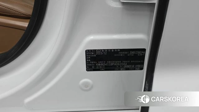 Hyundai Grandeur Hybrid (GN7) id 4778600 из Кореи 28