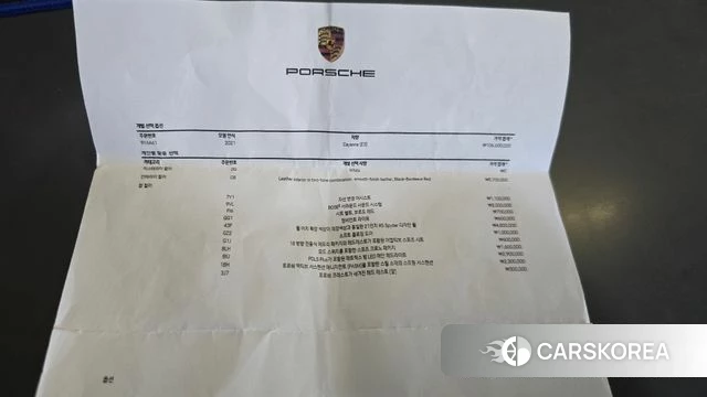 Porsche Cayenne (PO536) id 5047685 из Кореи 28