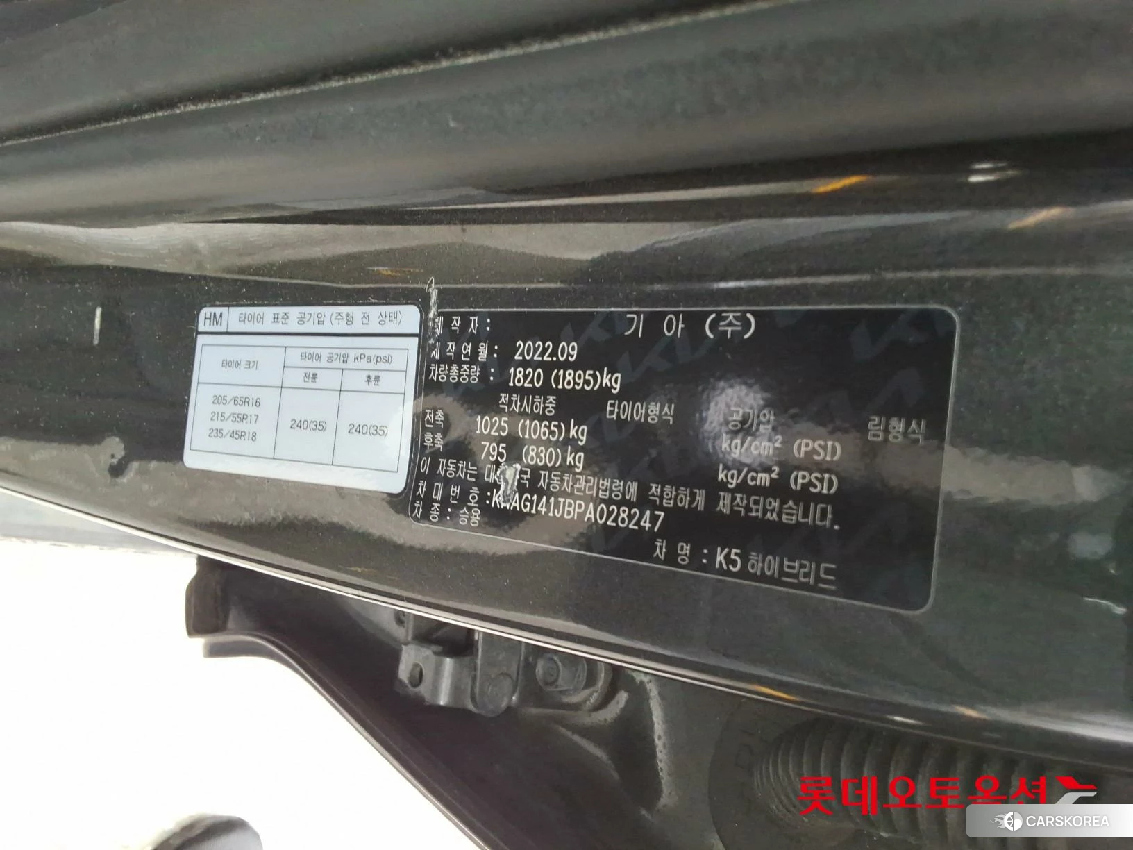 Kia K5 Hybrid id 4984697 из Кореи 29