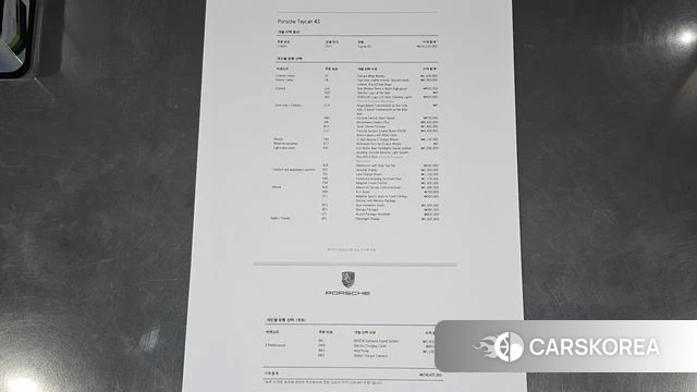 Porsche Taycan id 4987280 из Кореи 31