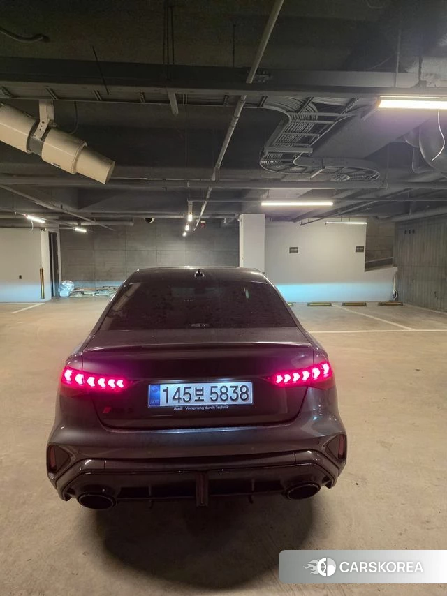 Audi RS3 (8Y) 2026 Серый из Кореи, фото 4
