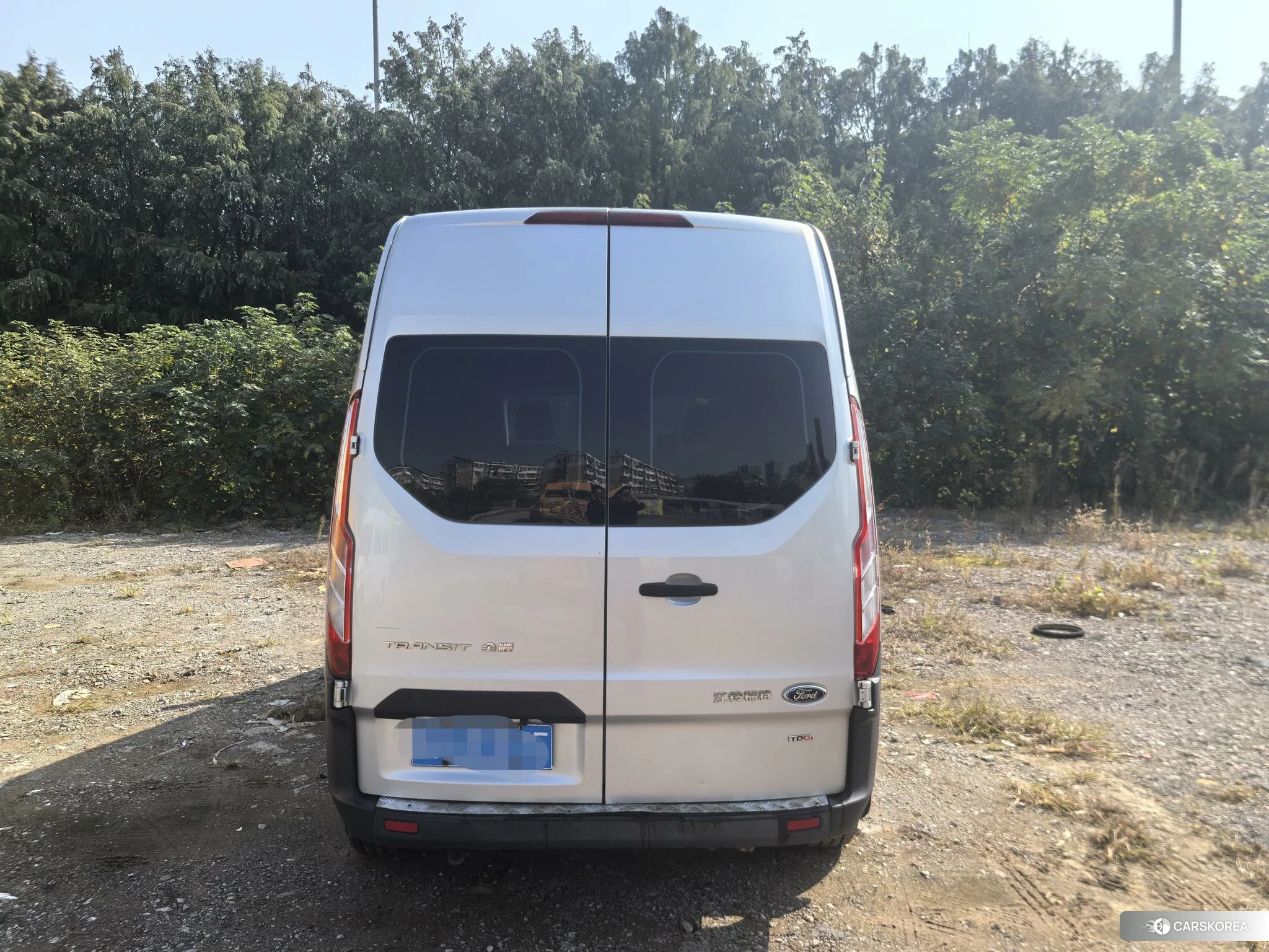 Ford Transit 2021 Серебристо-серый из Китая, фото 6