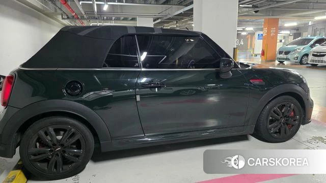 Mini Cooper S Convertible 2021 Темно-зеленый из Кореи, фото 4