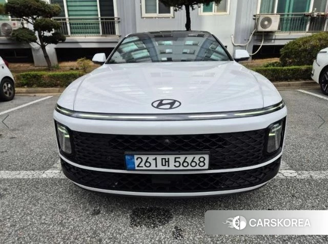 Hyundai Grandeur Hybrid (GN7) 2025 Белый из Кореи, фото 5