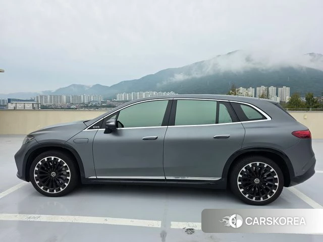 Mercedes-Benz EQS SUV X296 2023 Синий из Кореи, фото 4