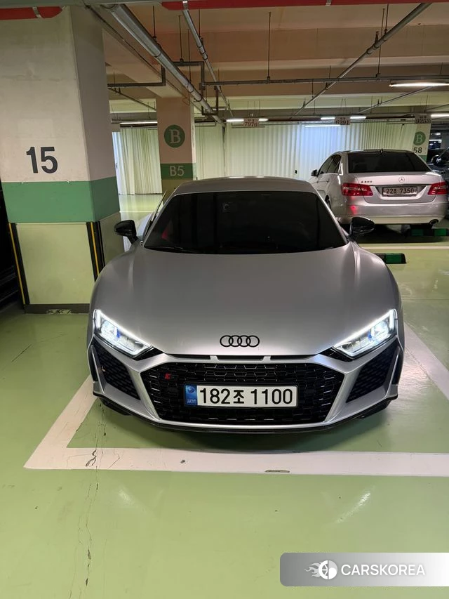 Audi R8 (4S) 2021 Белый из Кореи, фото 4